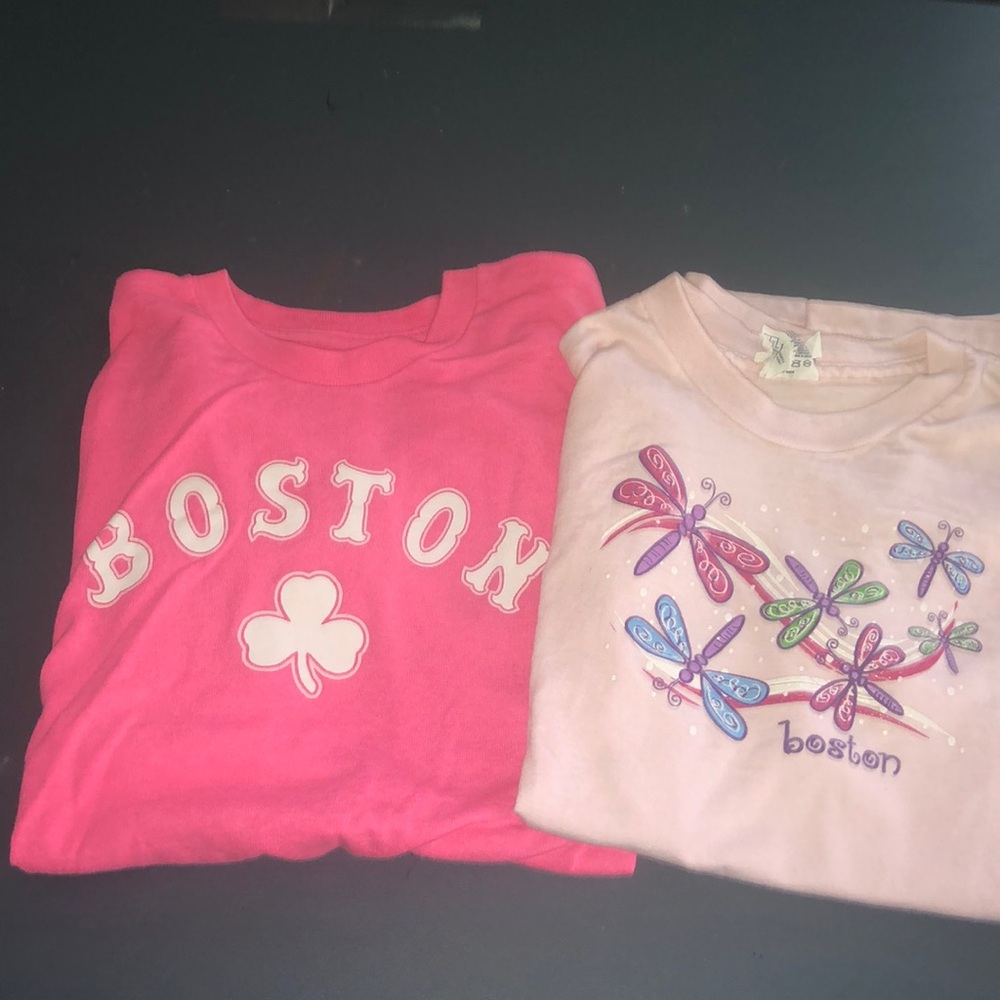 2 Boston bundles short sleeve shirts